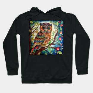 Owl drawing Hoodie